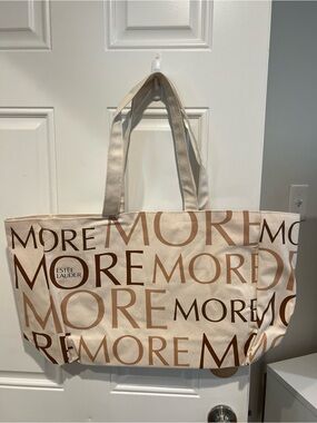 NEW Estée Lauder Oversized Canvas Tote Bag